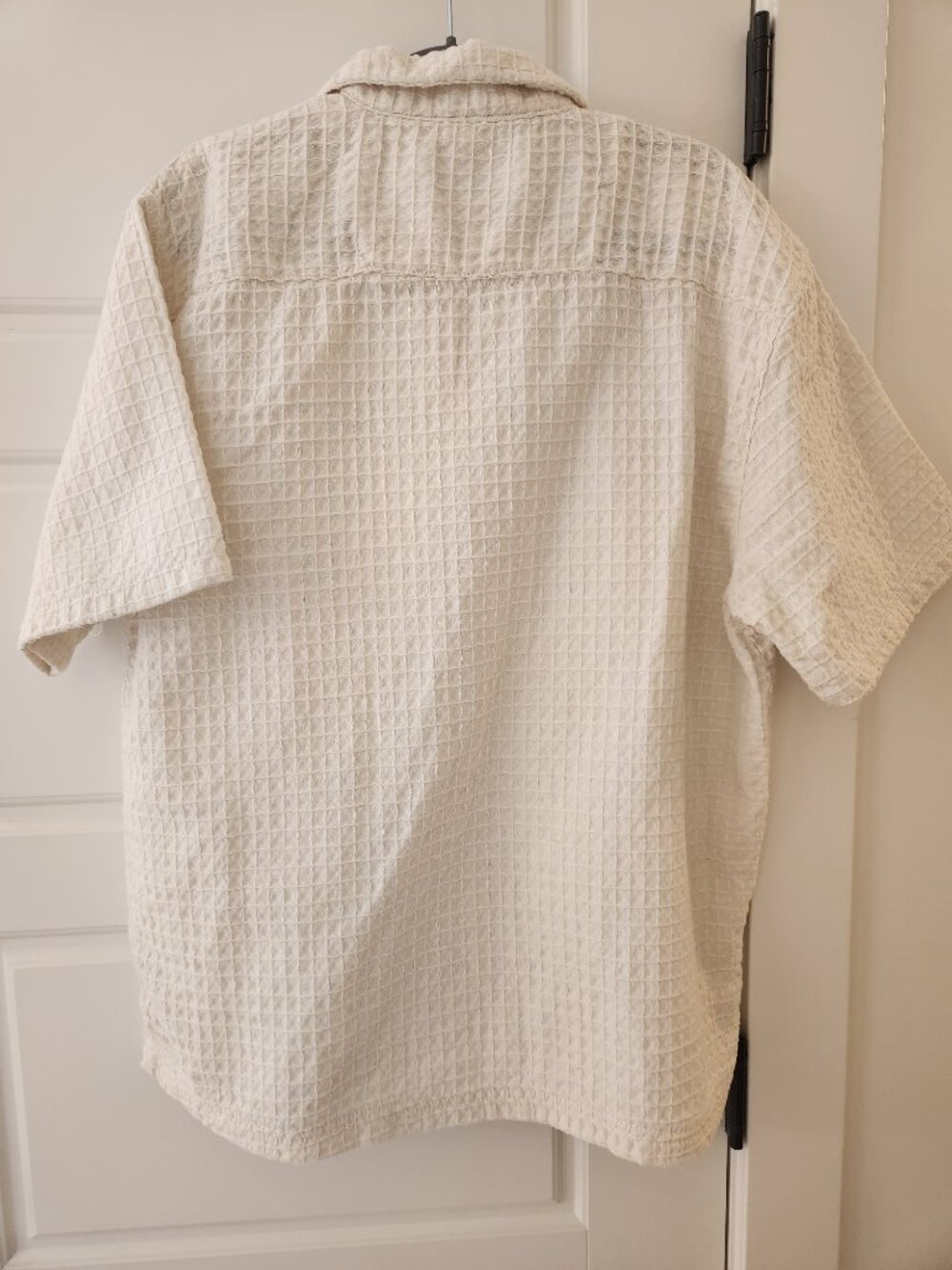 Saints Studio Waffle Knit Camp Collar Shirt - Picture 2 of 5